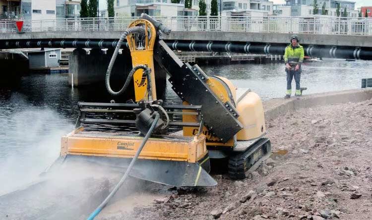 concrete hydrodemolition