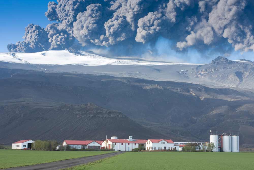 glacial volcano