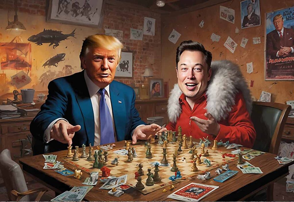 Donald Trump AND Elon Musk