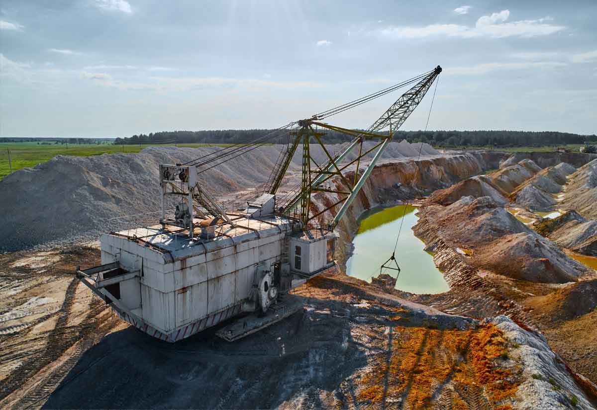 Dragline Excavator for Mining