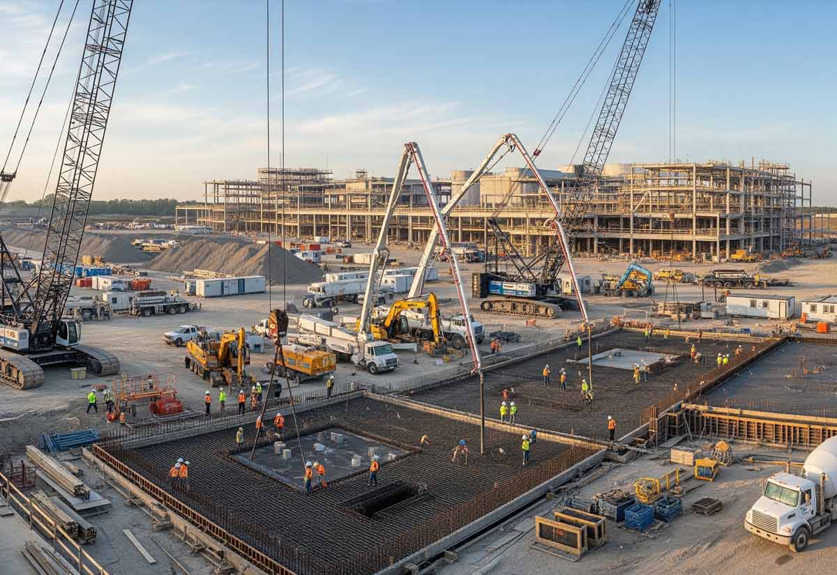 The $28 Billion Silicon Heartland: Inside the Intel Ohio One Concrete Surge